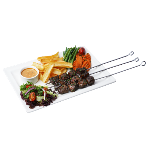 Brochettes de foie de veau