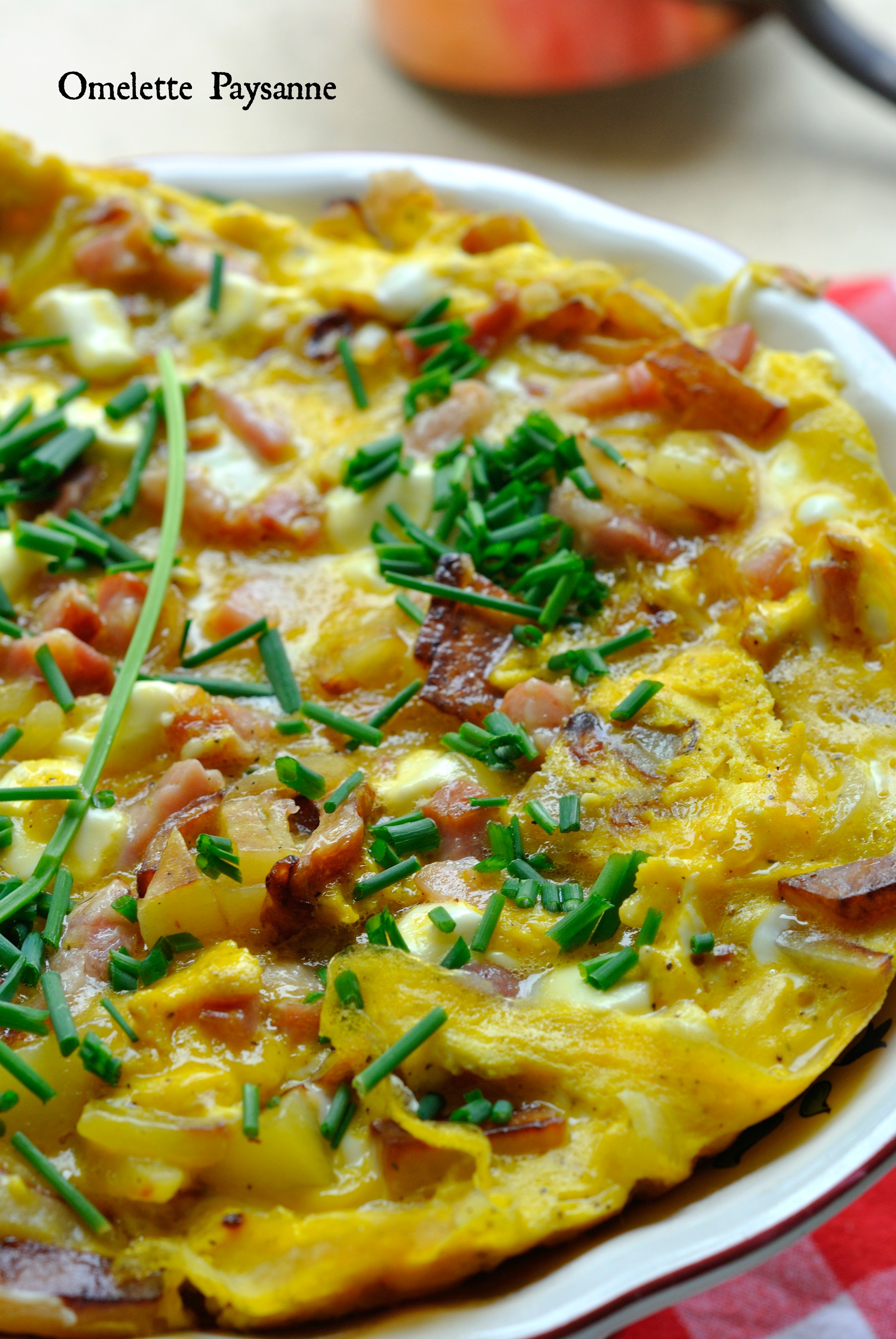 Omelette au Cachir