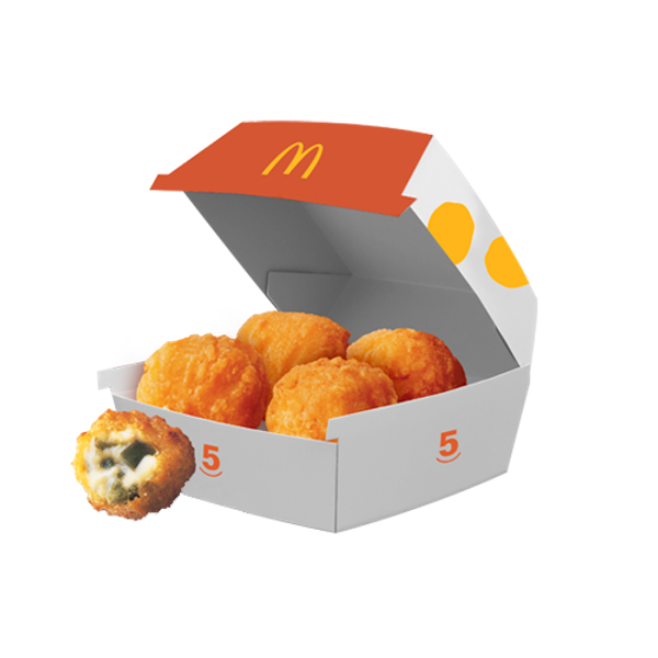 Croquettes au fromage relevées aux poivrons - 5 pcs