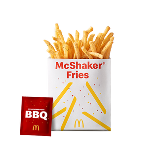 Menu Moyenne McShaker™ Fries – Assaisonnement BBQ - McDonald's Meknès