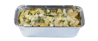 Menu Penne Fruits De Mer Sauce Alfredo Gratin de penne, Mozzarella, crevettes, calamars, parmesan et sauce alfredo - Pizza Hut Meknès