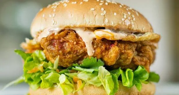 Menu Chicken Burger - Katafish Meknès