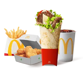 Menu Best Of™ Grand McWrap® Poulet Sauce Miel Moutarde - McDonald's Meknès