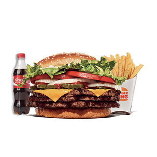 Menu Menu Triple Whopper - Burger King Meknès